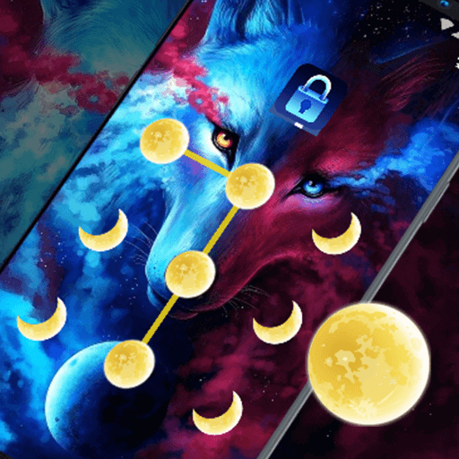 Werewolf Moon - App Lock Master Theme icon