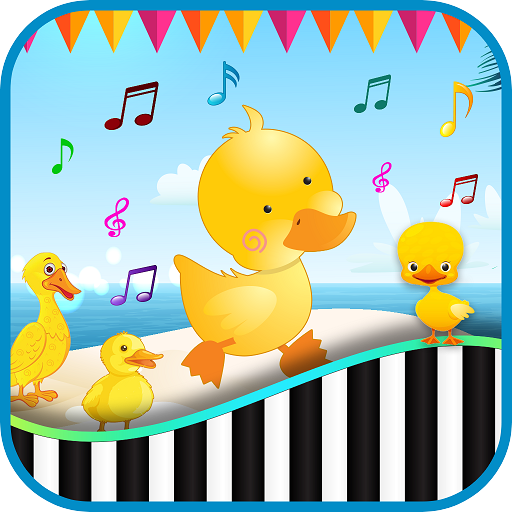 Baby Piano Duck Sounds Games - Animal Noises Quack icon