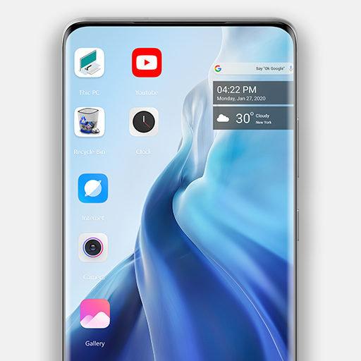 Mi 11 Theme For Computer Launcher icon