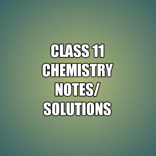 Class 11 Chemistry Notes icon