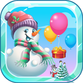 Shooter bubble Christmas icon