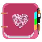 Diary With A Fingerprint Lock