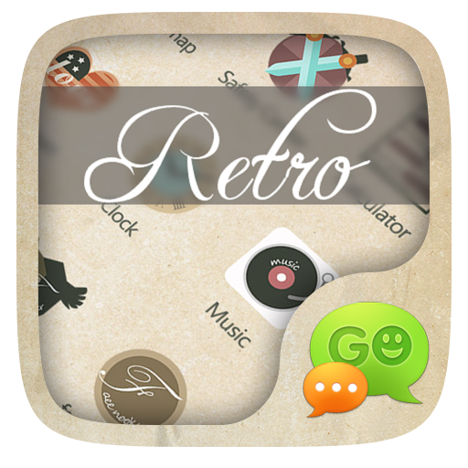 GO SMS PRO RETRO STYLE THEME icon