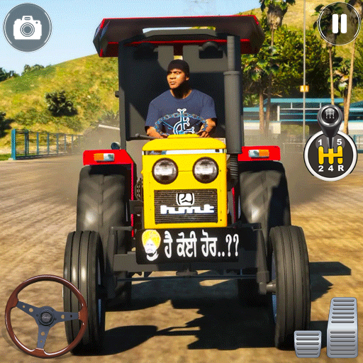 Farm Tractor Parking 3D Sim icon