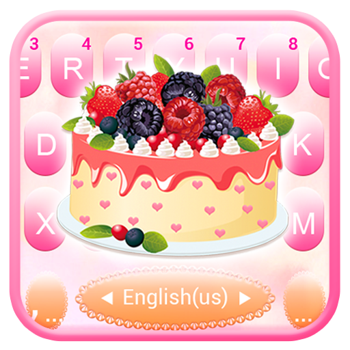 Chủ Đề Bàn Phím Cartoon Blackberry Cake icon