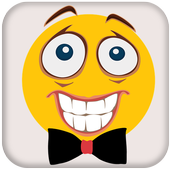 funny sms and jokes icon