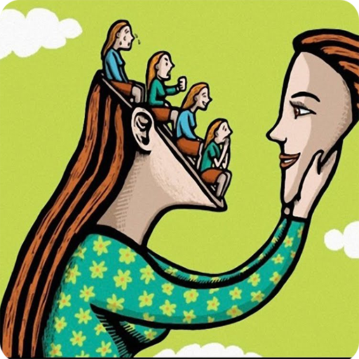 What do you see first - personality test icon