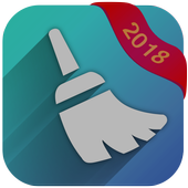 Cleaner and speed accelerator icon