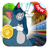 Tom runner &amp; jerry subway icon