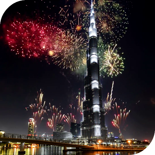Dubai Fireworks Live Wallpaper icon