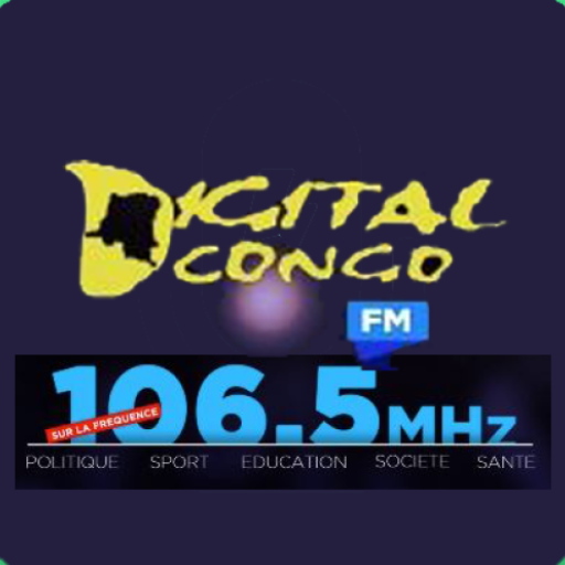 Digital Congo FM (106.5 MHz) icon