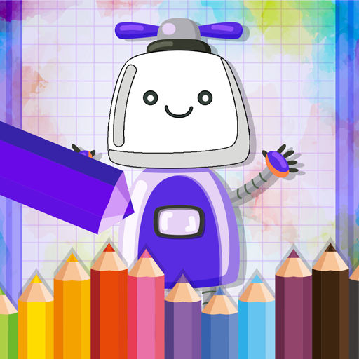 Coloring Robots for Boys icon