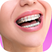 Top Design Braces teeth icon