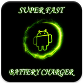 Supper fast battery charger icon