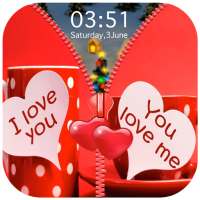 Love Zipper Lock Screen on 9Apps
