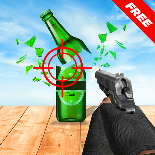 Best Bottle Shooter unlimited bottle shooting game icon
