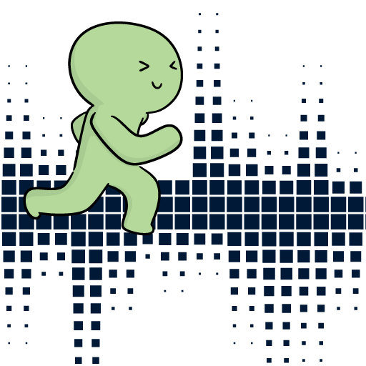 Run Over Square icon