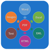 Fast PDF Creator , Image, File, Word  To PDF Maker icon