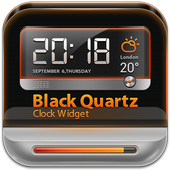 BlackQuartz Clock Widget icon