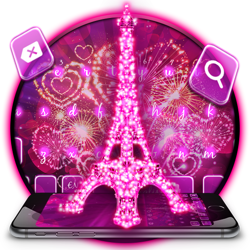 Paris Eiffel Tower Keyboard icon