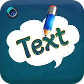 Text on Photo - write on photos icon