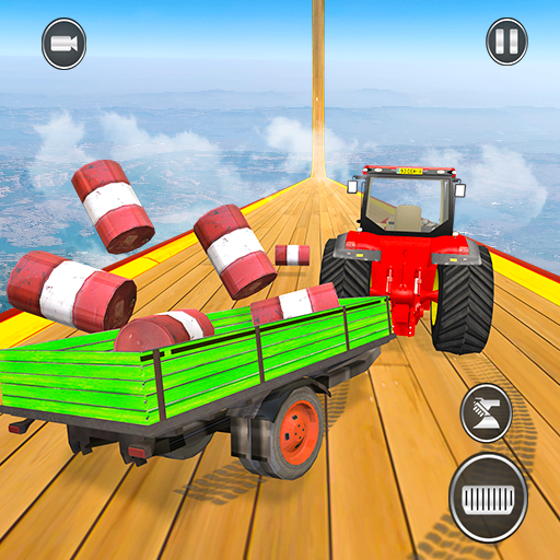 Mega Ramp Tractor Stunts: Tractor Racing Simulator icon