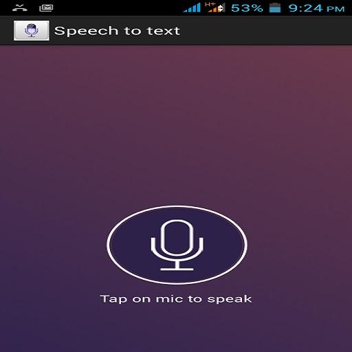 Speech to text icon