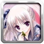 Cute Girl Anime Wallpaper icon