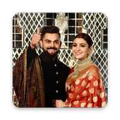 Virat Anuska  Reception Wallpaper on 9Apps