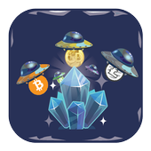 CrypSpace - Get Free BTC, ETH, LTC all in one icon
