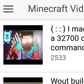 VideoFeed: Minecraft icon
