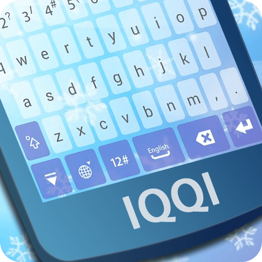 IQQI Blue Snow Theme icon