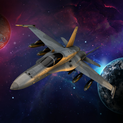 Jet game - Space shooter - Galaxy attack icon