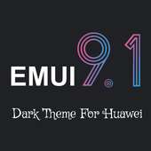 Dark Emui-9.1 Theme for Huawei & Honor on 9Apps