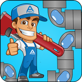 Connect Pipes Plumber icon
