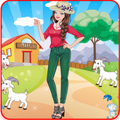 Farm Girl Dress up 2016 icon