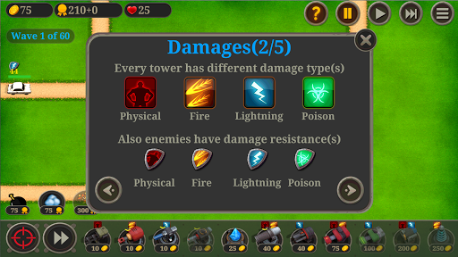 Sultan Of Tower Defense - Elemental screenshot 5