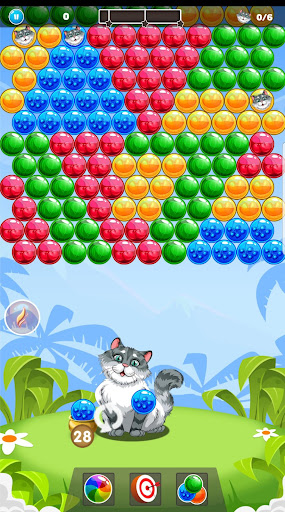 Kitten Rescue - Bubble Shooter screenshot 5