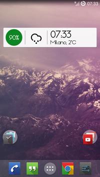 Circle Battery Zooper Widget screenshot 1