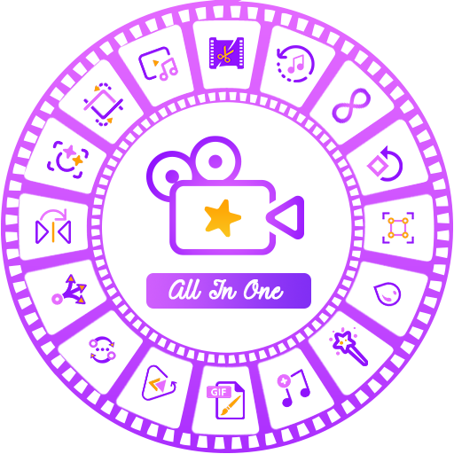 All In One Video Maker - Crop, Edit, Magic Effect icon