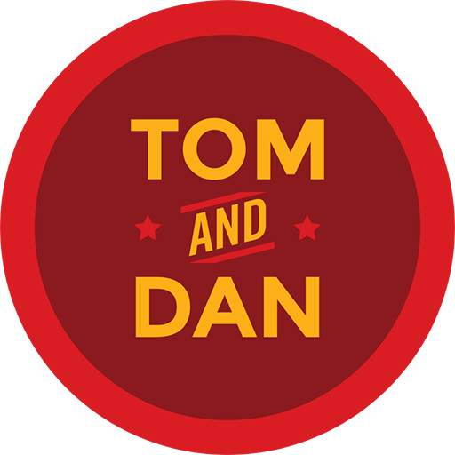 Tom and Dan Mediocre App icon