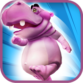 Fiona Hippo Pet Runner - Subway Rush icon