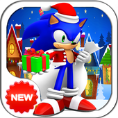Christmas Sonic icon