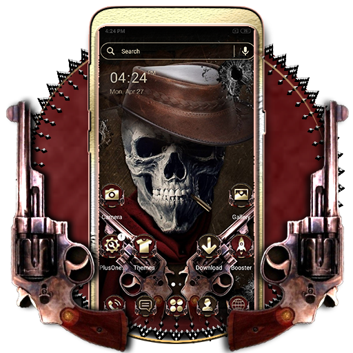 Cowboy Skull Launcher Theme icon