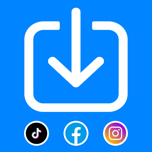 Quick Down: Video Downloader for FB, Insta, TikTok icon
