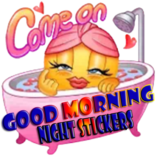 Good Morning &amp; Night Stickers for WhatsApp icon