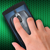 Computer mouse simulator icon