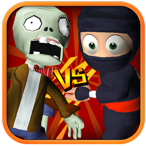 3D Zombie VS Ninja Sufers Run icon