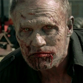 The walking dead zombie Merle icon