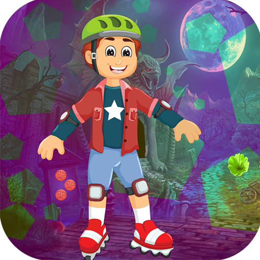Kavi Escape Game 434 Skating Boy 2 Rescue Game icon